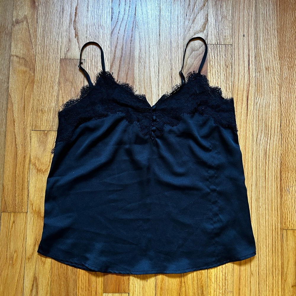Abercrombie & Fitch Black Lace Camisole